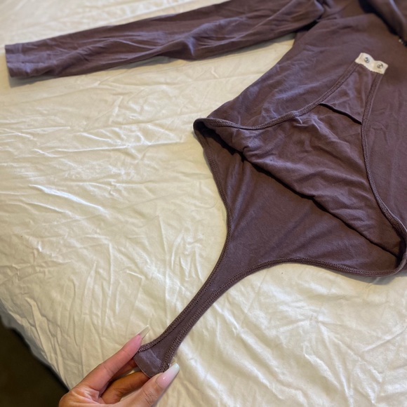 MARATHON EGGPLANT BODYSUIT - Picture 7 of 11